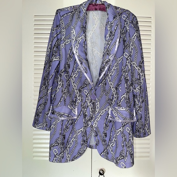 Lavender Luxe Lock Me Up Boyfriend Blazer - Picture 5 of 7